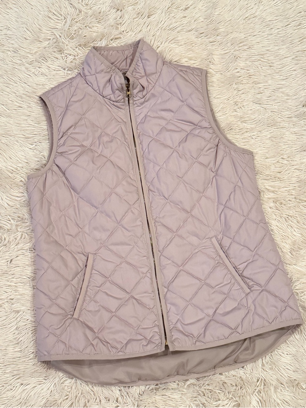 Women's Lightweight Pink Quilted Vest